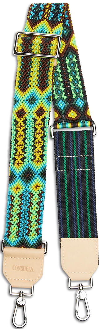 Crossbody Woven Strap,Kiwi