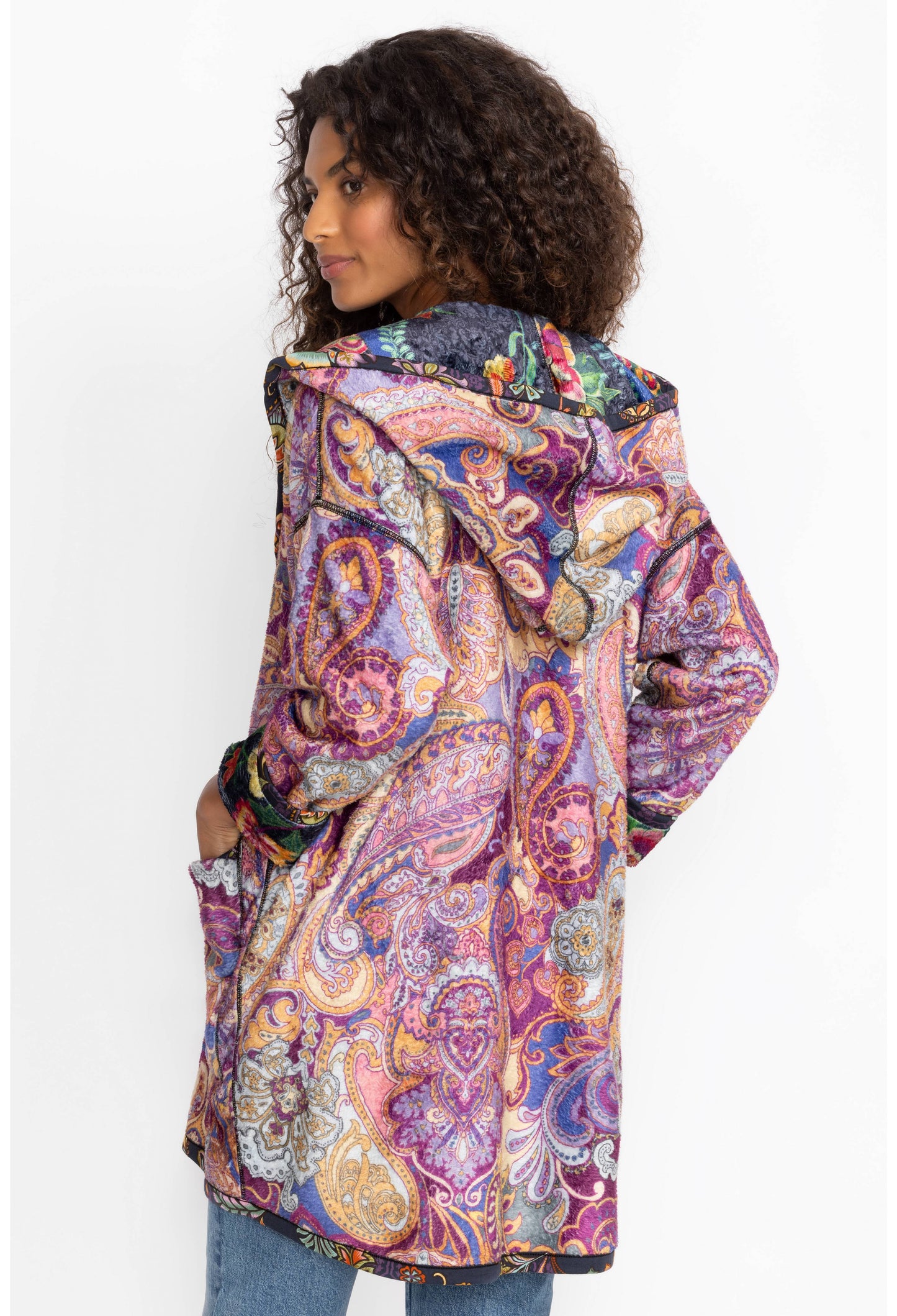 Joan Pouch Pocket Sherpa Jacket