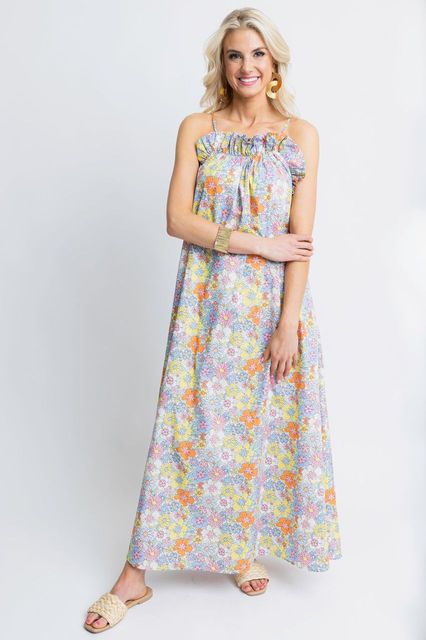 London Floral Maxi Dress