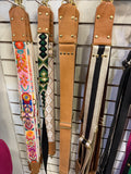 Indigo Laine Wide Leather Straps