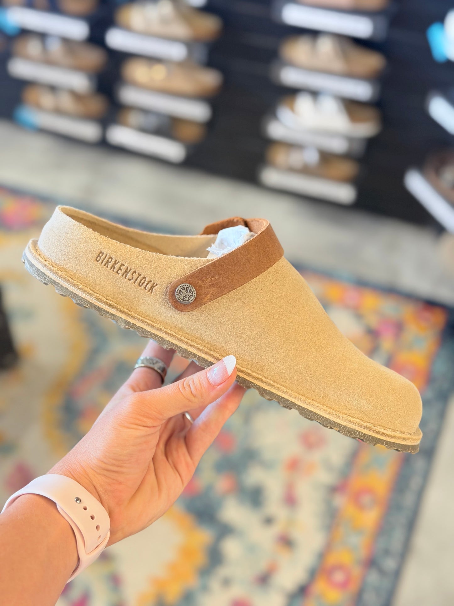 Lutry Suede Sandcastle/Cognac