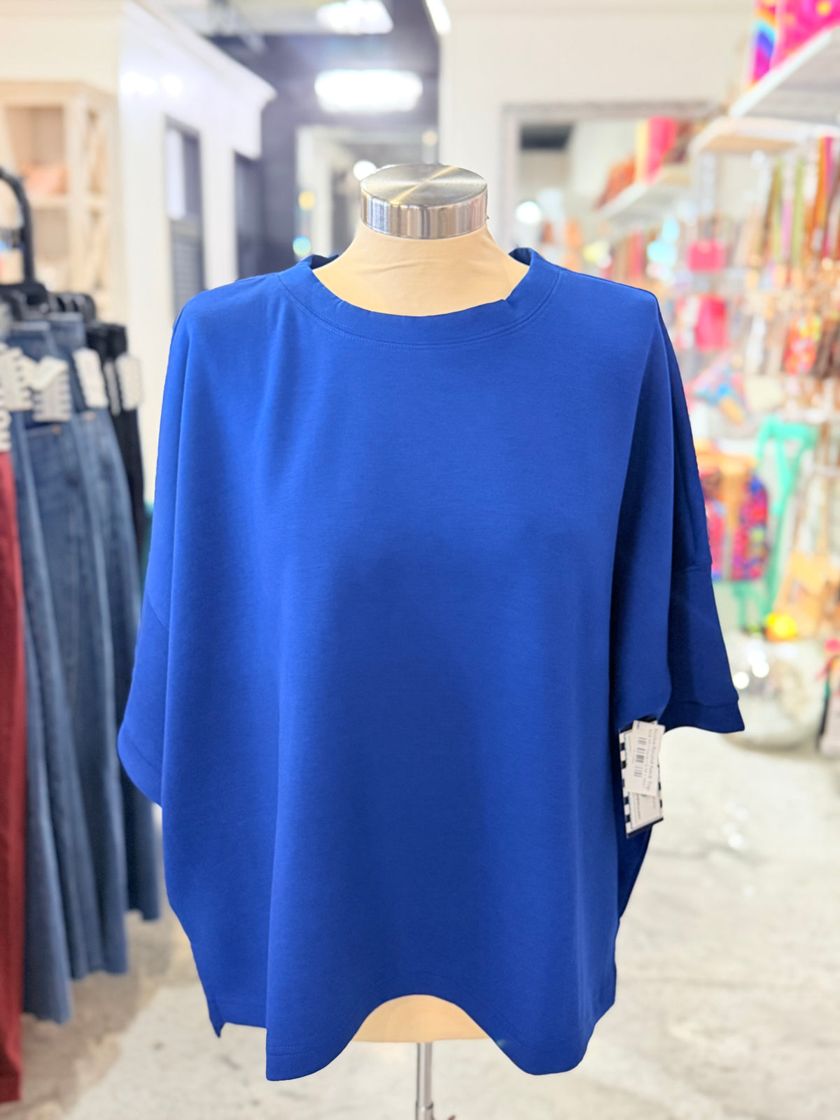 Scuba Round Neck Top