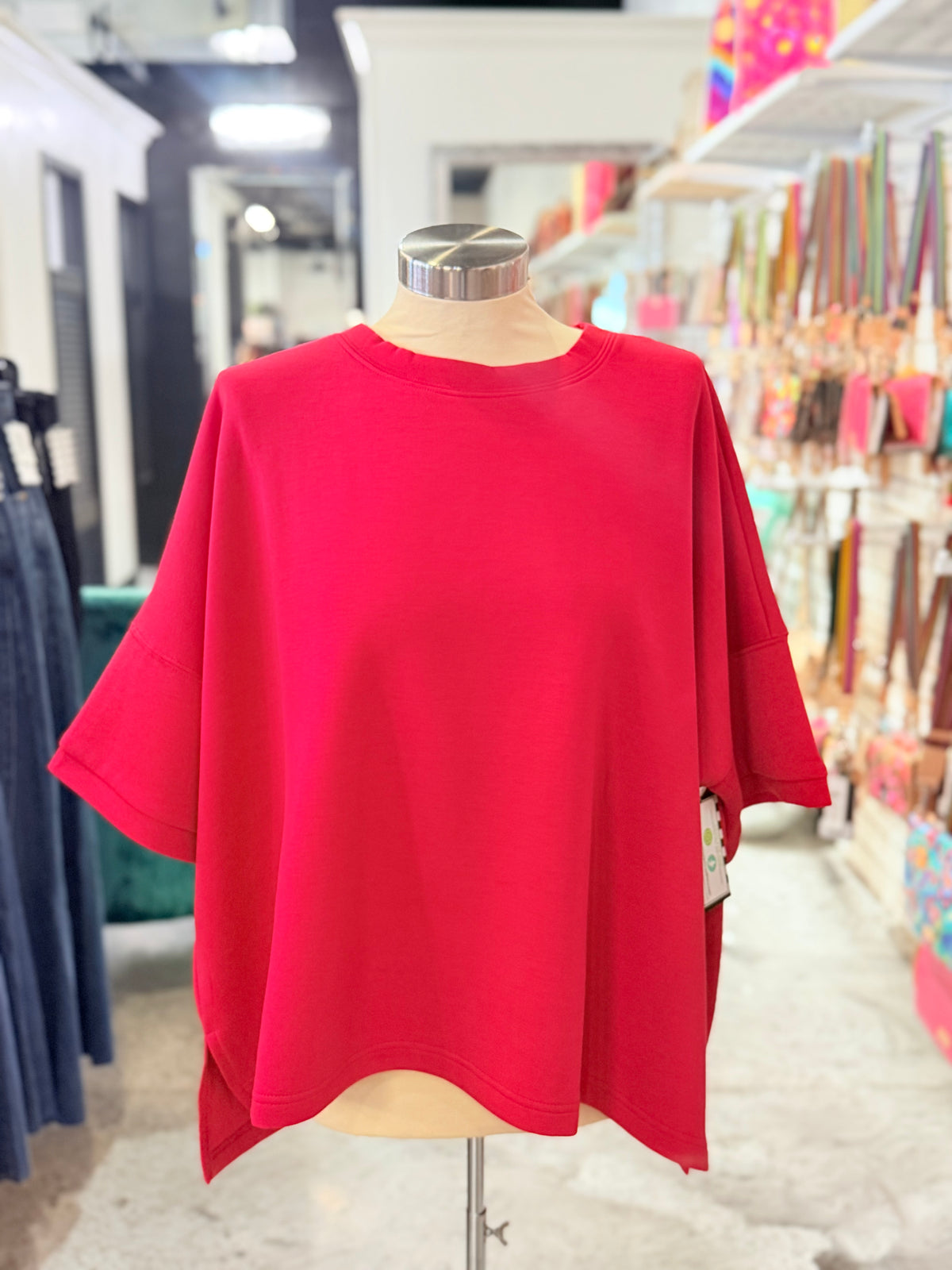 Scuba Round Neck Top