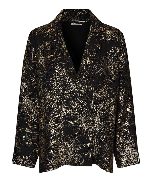 Gold and Black Starburst jacket