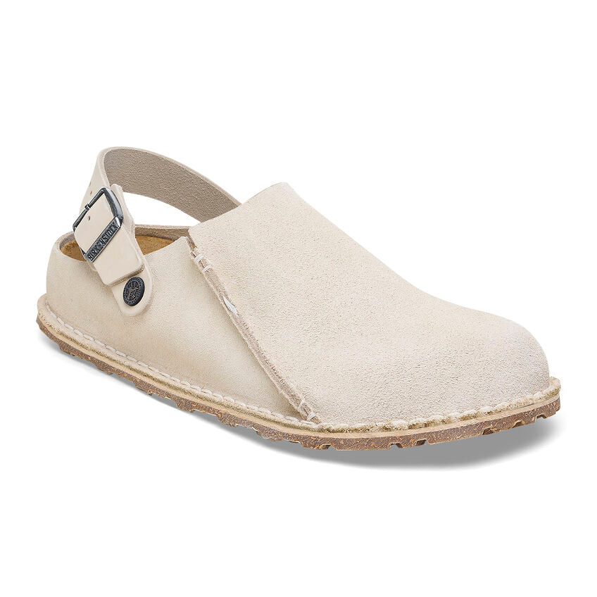 Lutry Eggshell Premium Suede Narrow