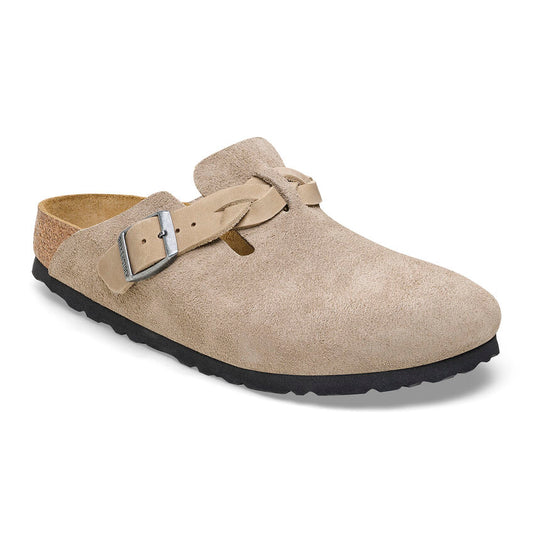 Boston Braided Suede, Taupe (N)