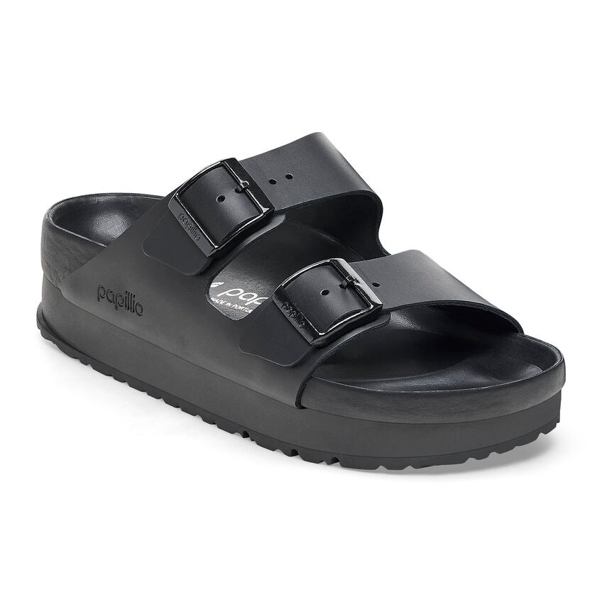 Arizona Black Flex Platform Leather