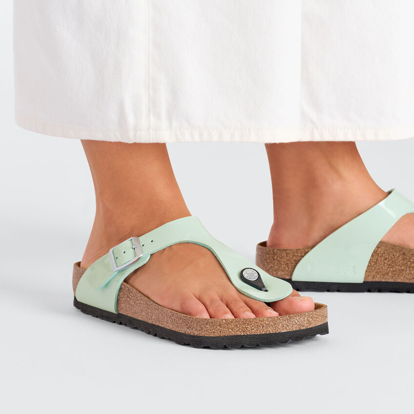 Gizeh Birko-Flor Surf Green Patent