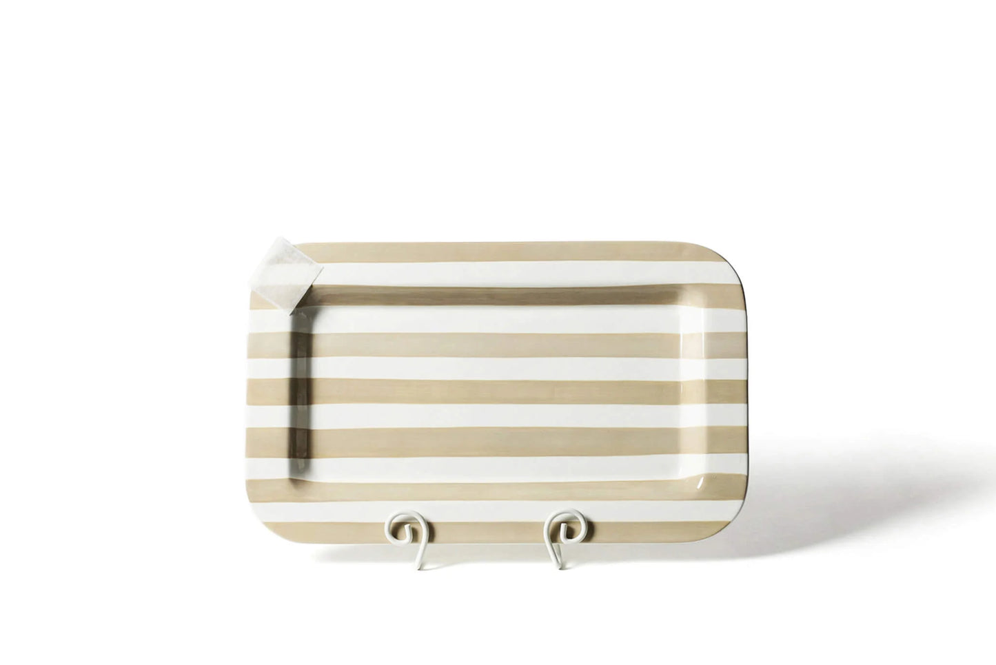 Neutral Stripe Mini Platter