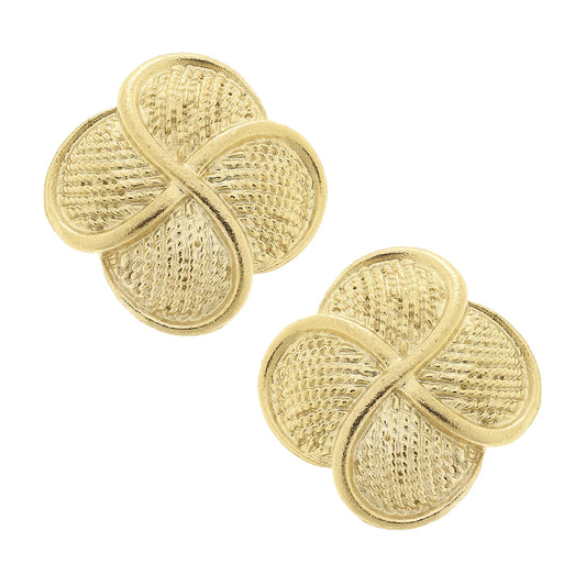 Gold Cindy Studs