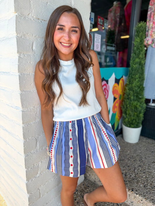 Liberty Stripe Sylvie Short