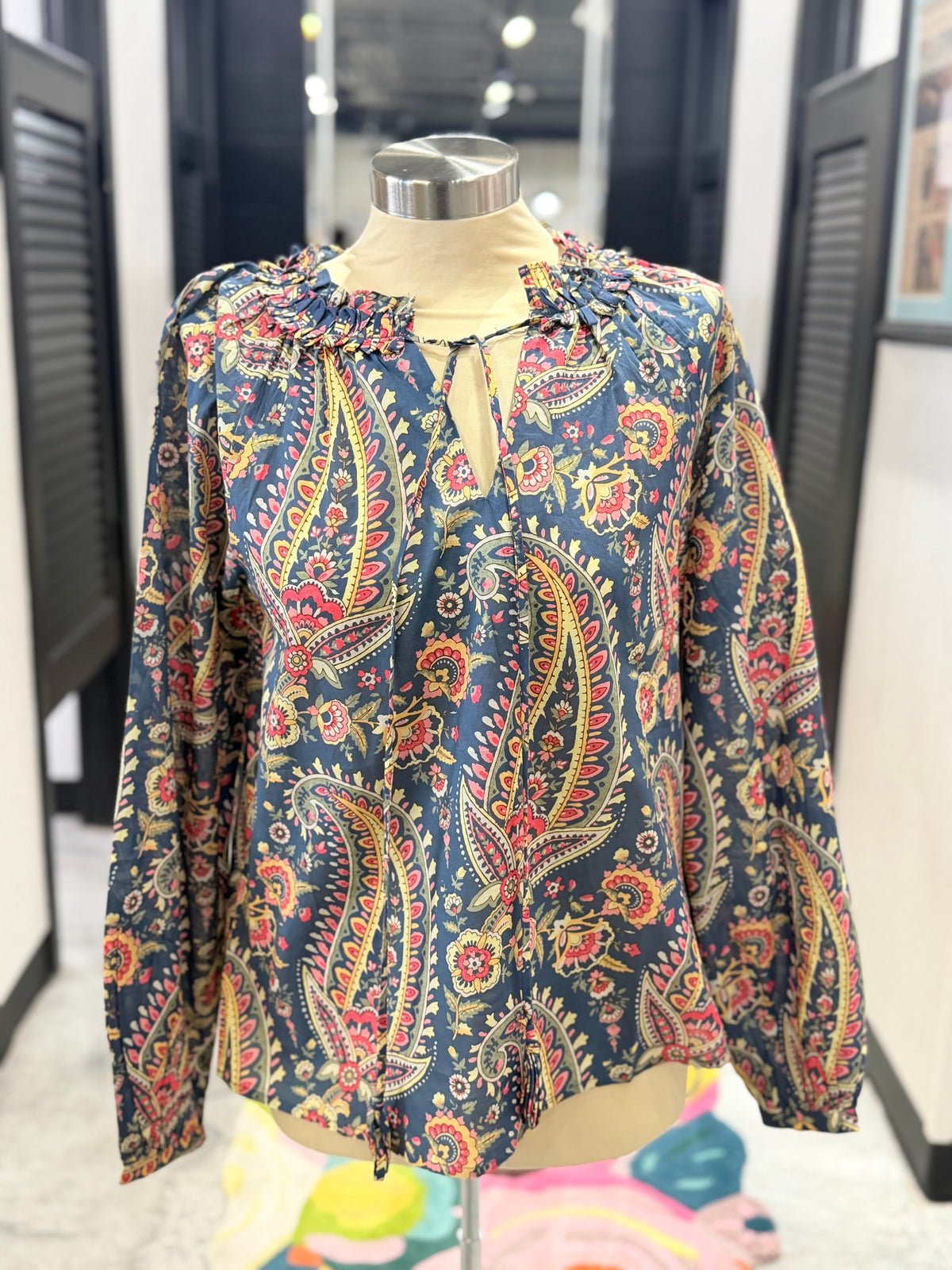 Top with Loop and Tassels