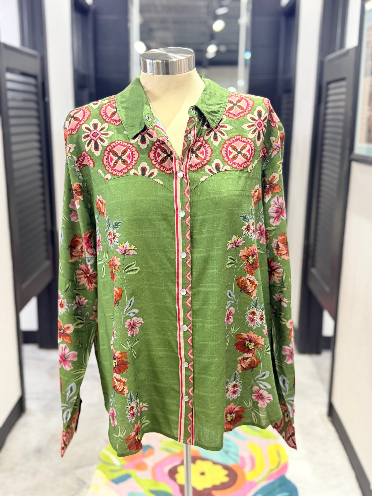 Zarima Vintage Western Shirt