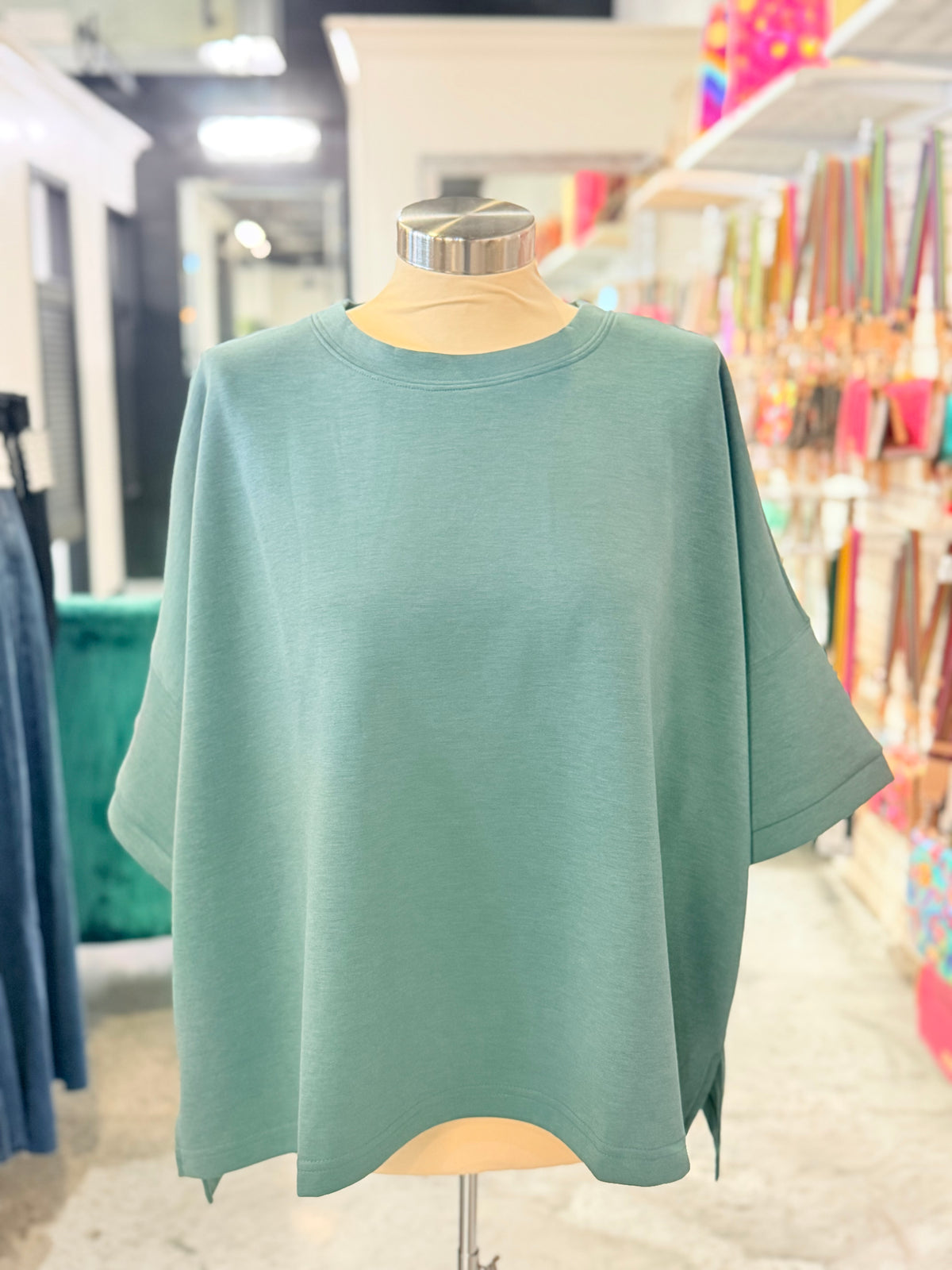 Scuba Round Neck Top