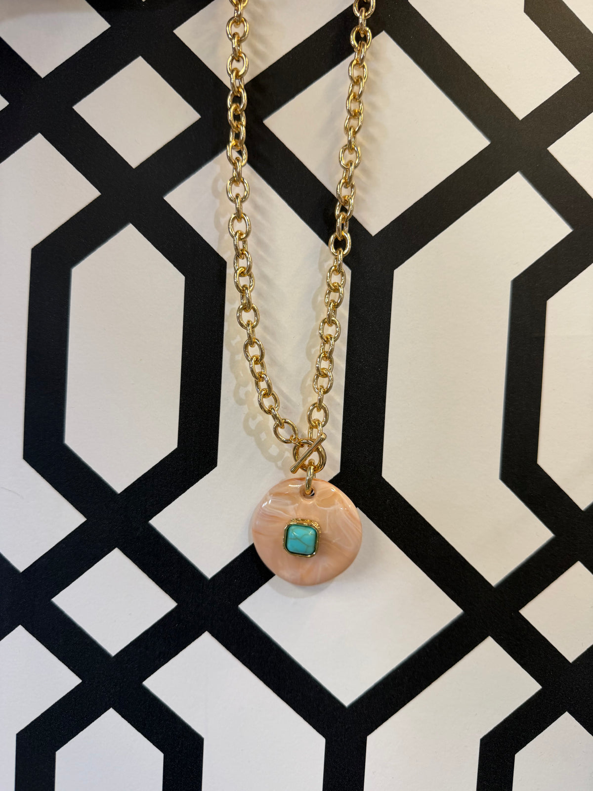 Sunwash Stone Necklace