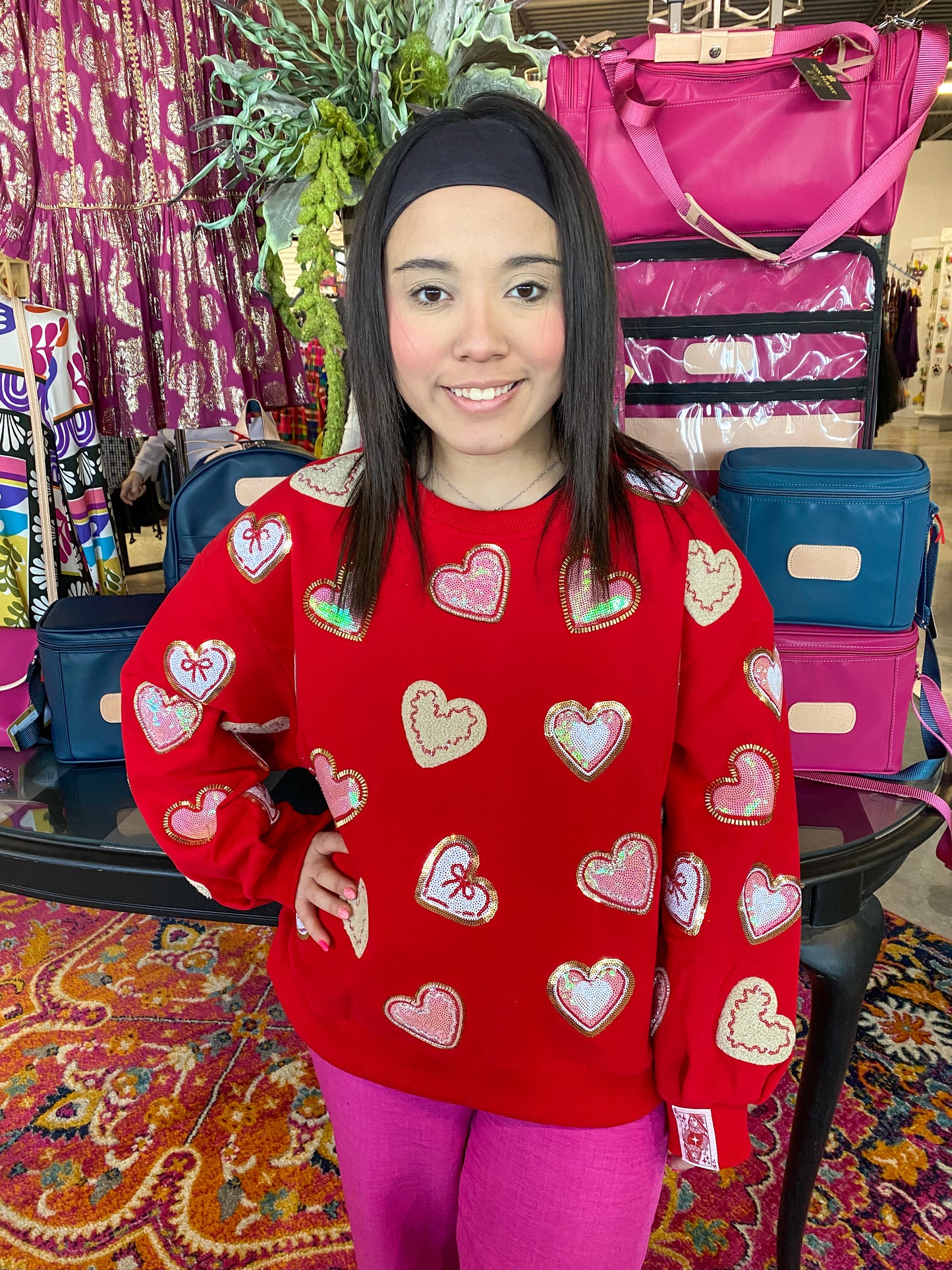 Heart Cookies Sweatshirt