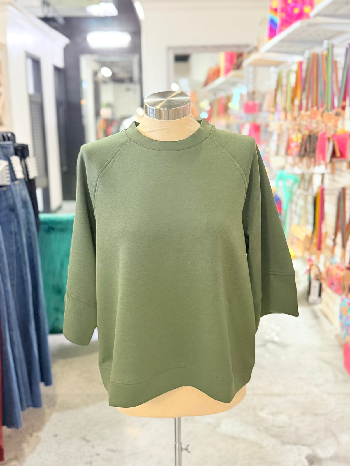 Scuba 3/4 Sleeve Pullover
