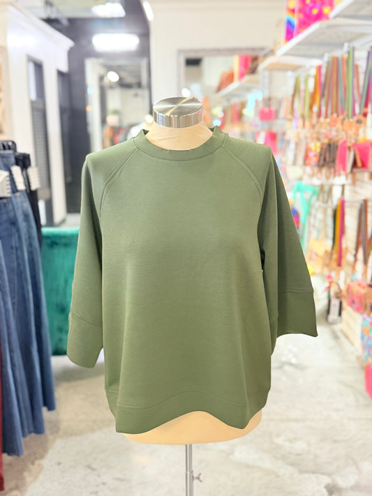 Scuba 3/4 Sleeve Pullover