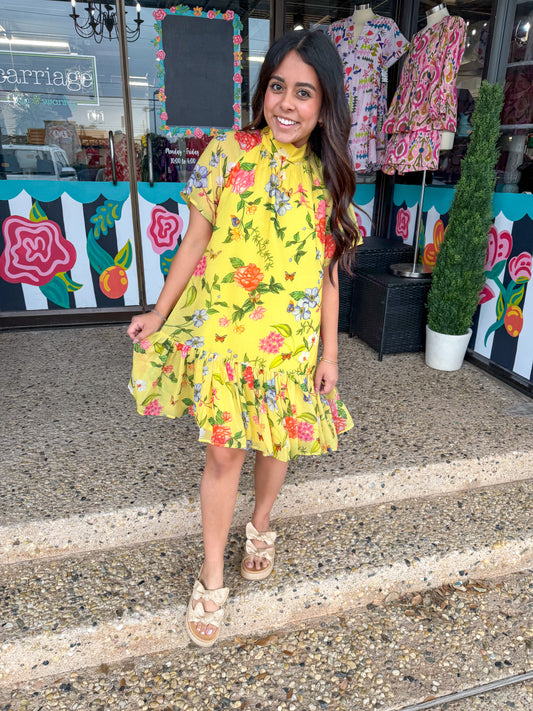 Yellow Willa Dress