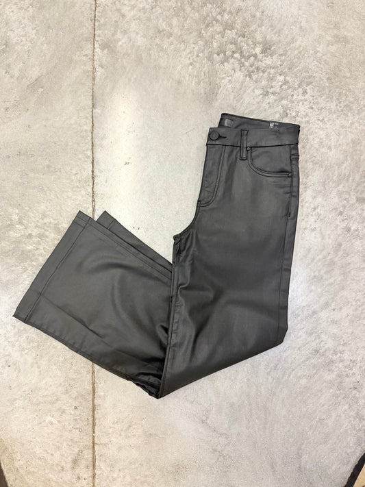 Matte Black Meg Hi Rise Jeans