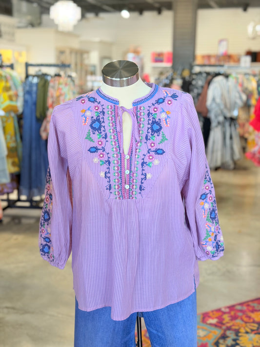 Lavender Tammi Camila Blouse