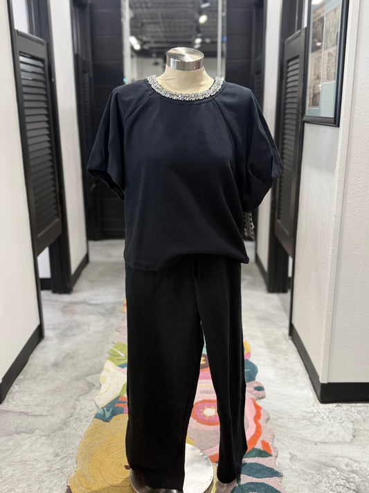 Sparkle Neck Top