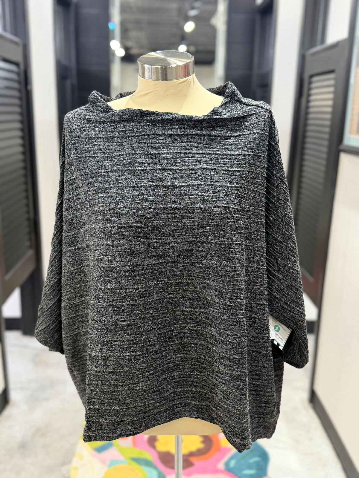 Graphite Polo Jersey Top