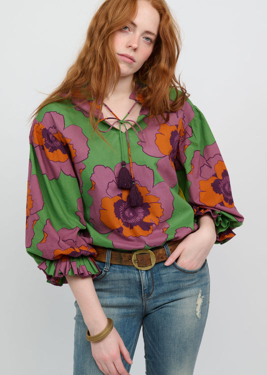 Large Poppy Top