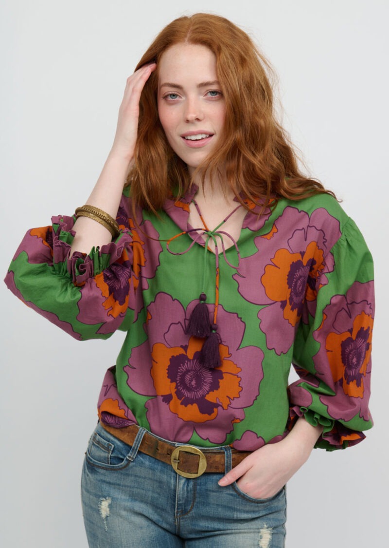 Large Poppy Top