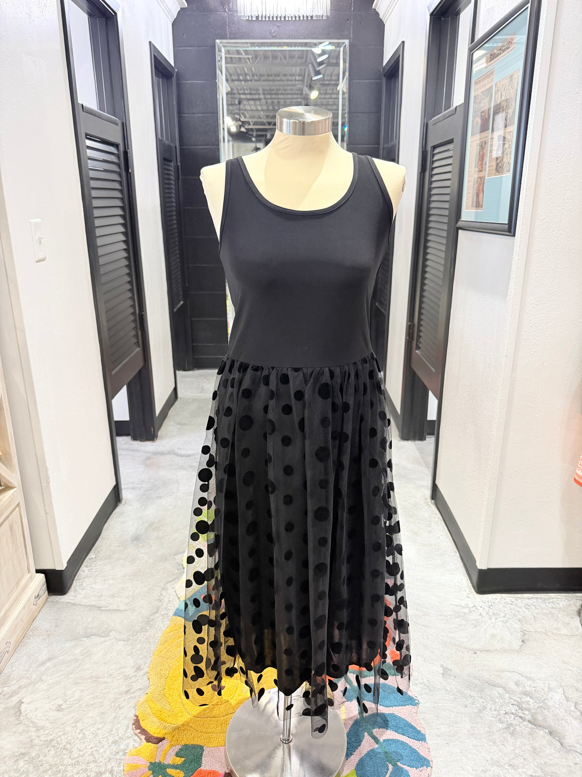 Black Jot Cinderella Dress