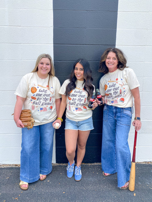Out To The Ballgame Tee