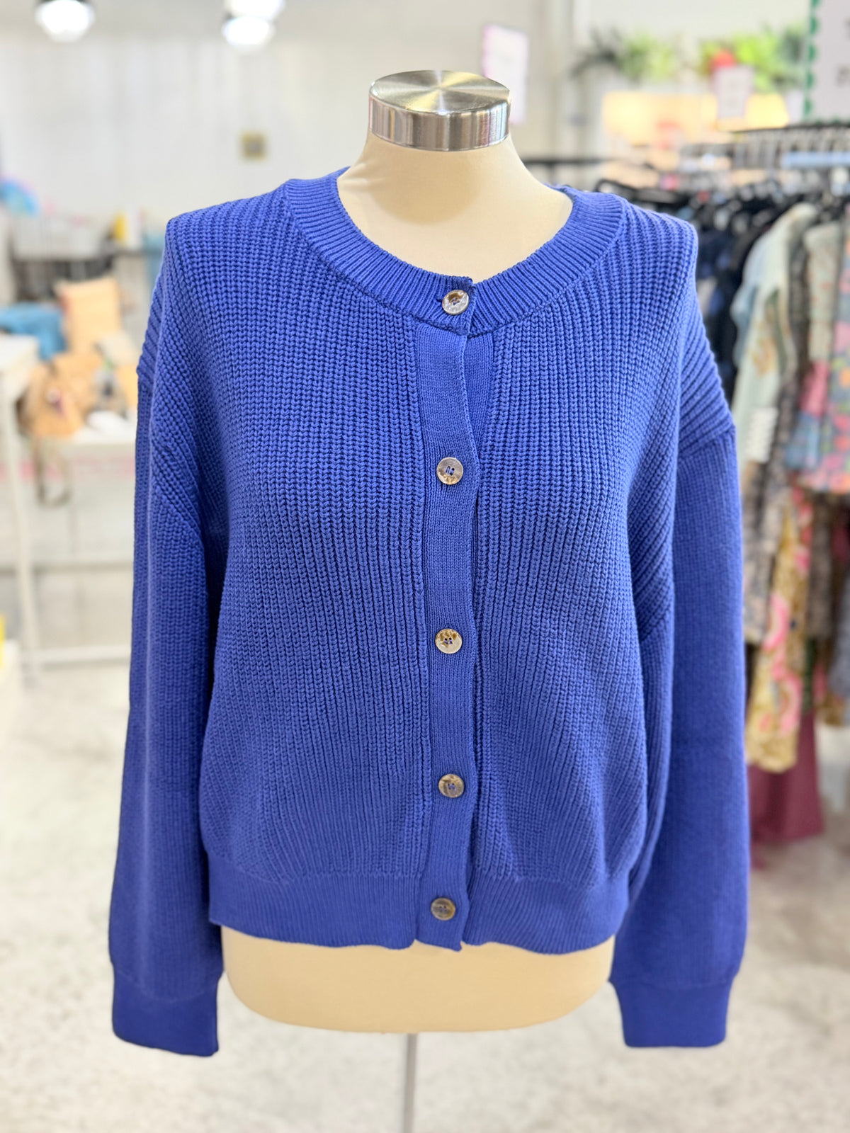 Blue Beam Vienna Cardigan