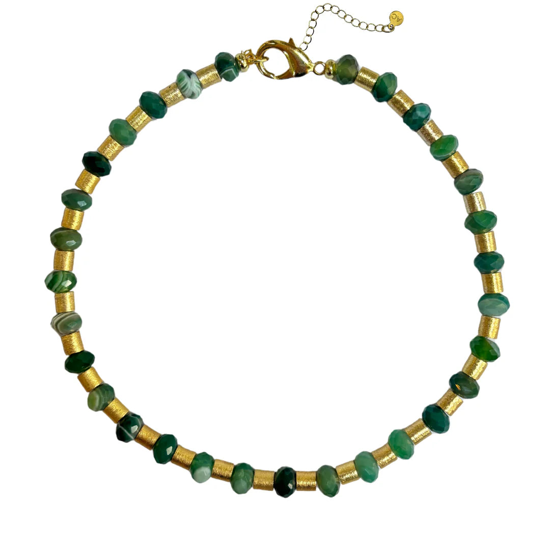 Manhattan Collar-Emerald