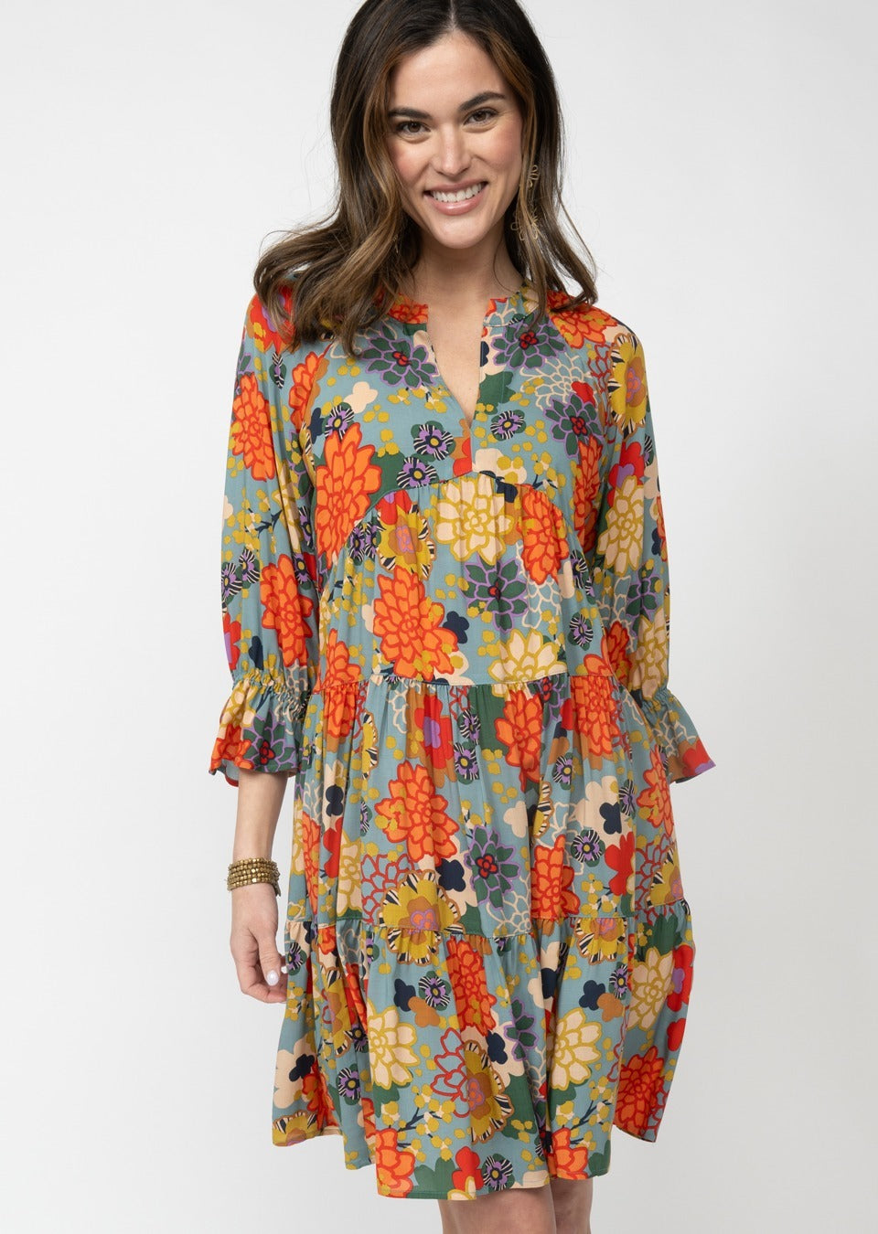 Fall Florals Dress