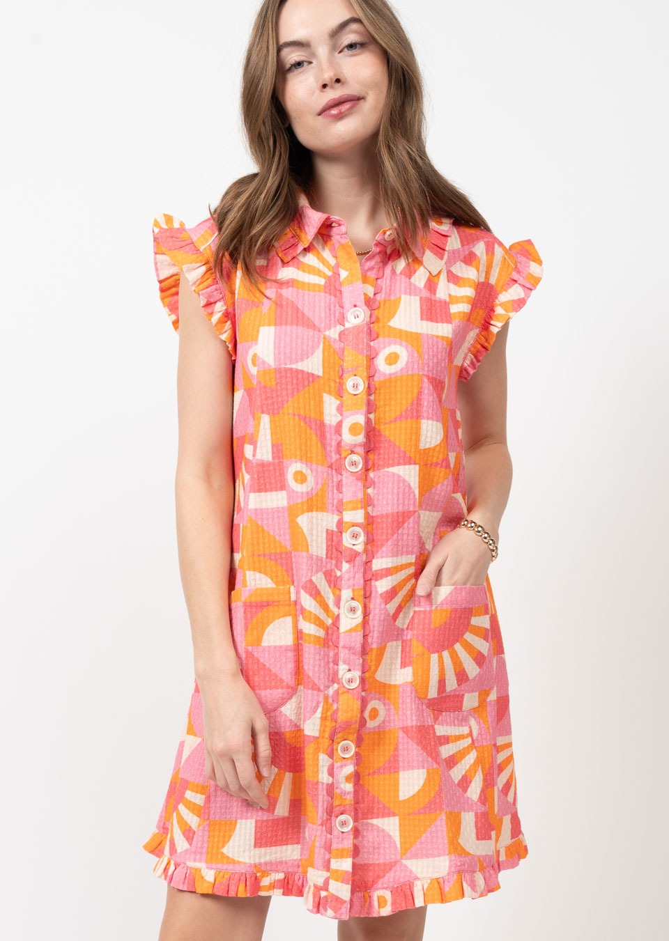 Mod Pink Mod Pink Dress – Carriage