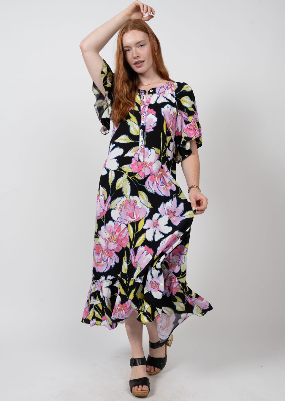 Floral Patio Dress