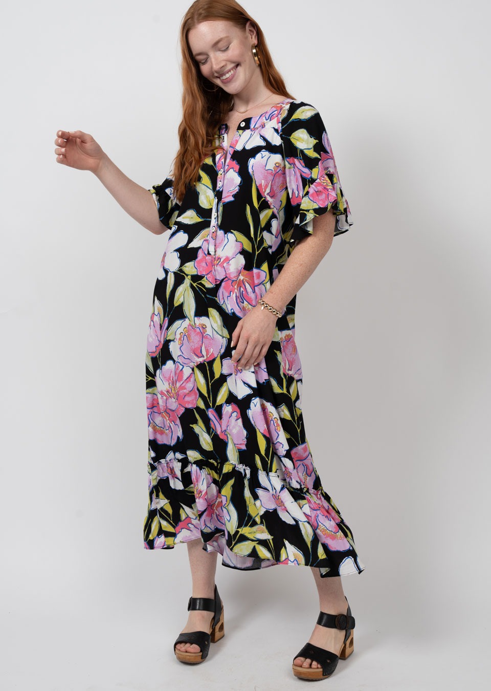 Floral Patio Dress