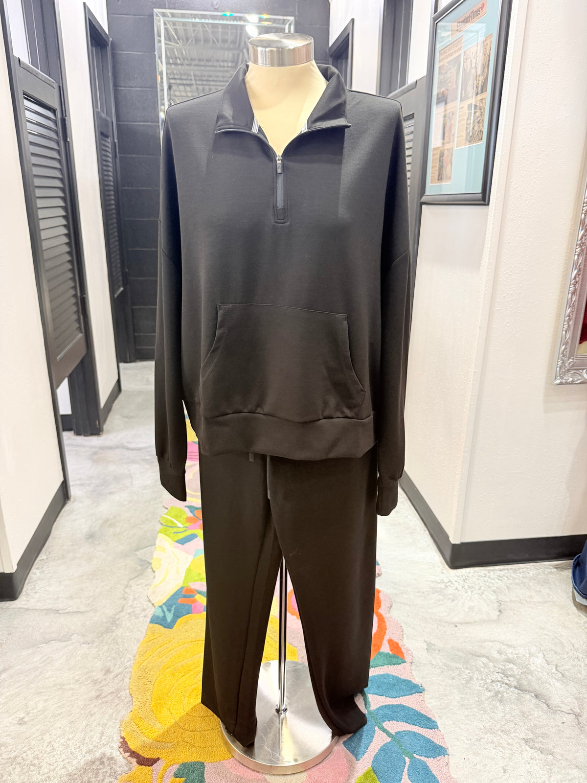 Super Soft Zip Lounge Tops