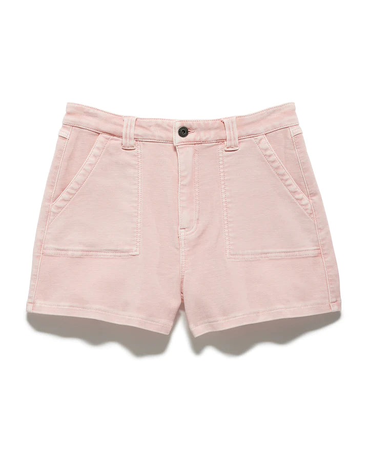 Blush Pink Cargo Shorts