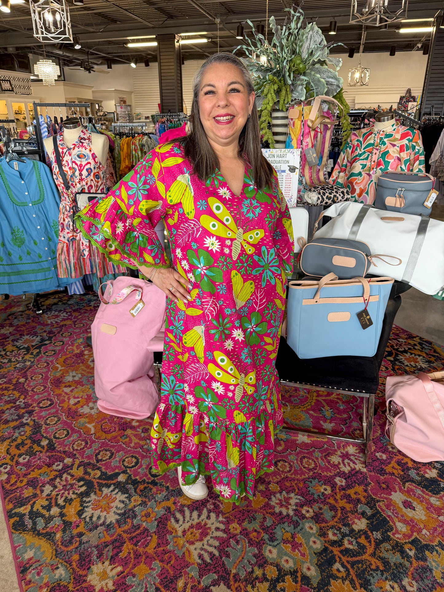 Hot Pink Lu Lu Dress