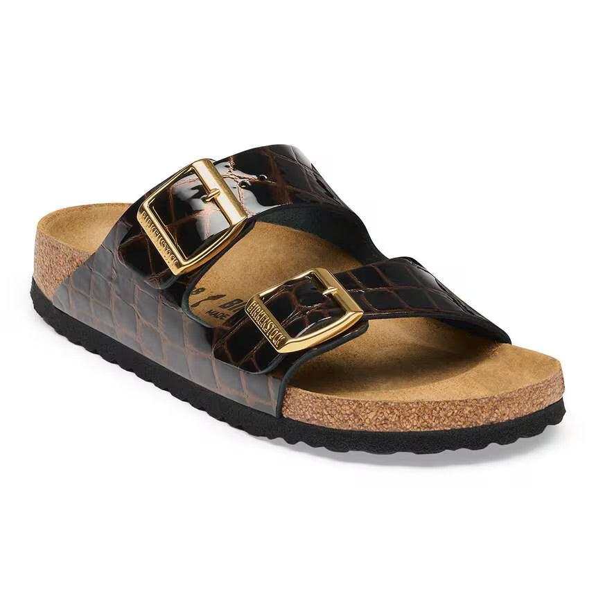 Arizona Embossed Leather Black