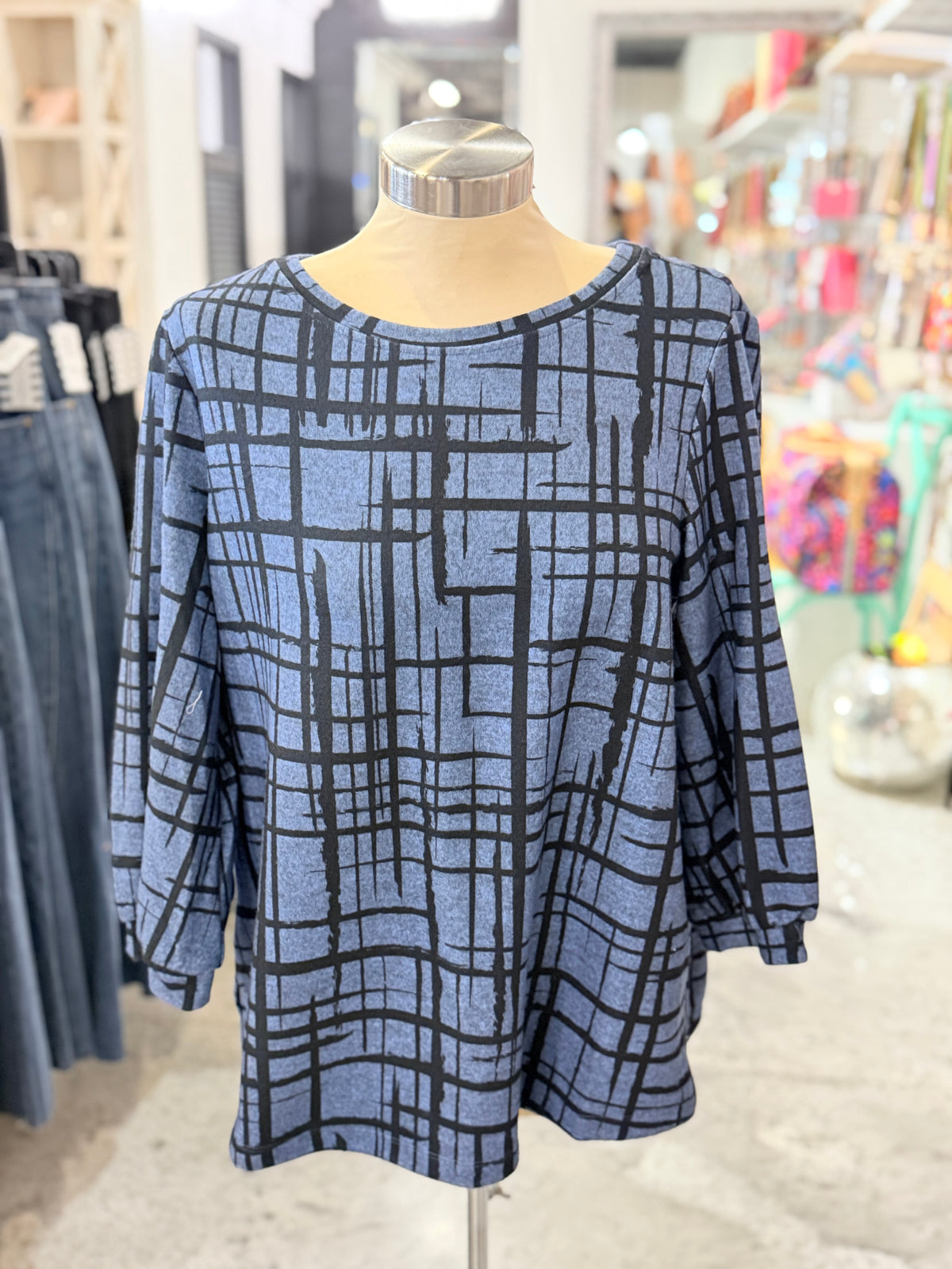 Brushed Knit Popover Tunic