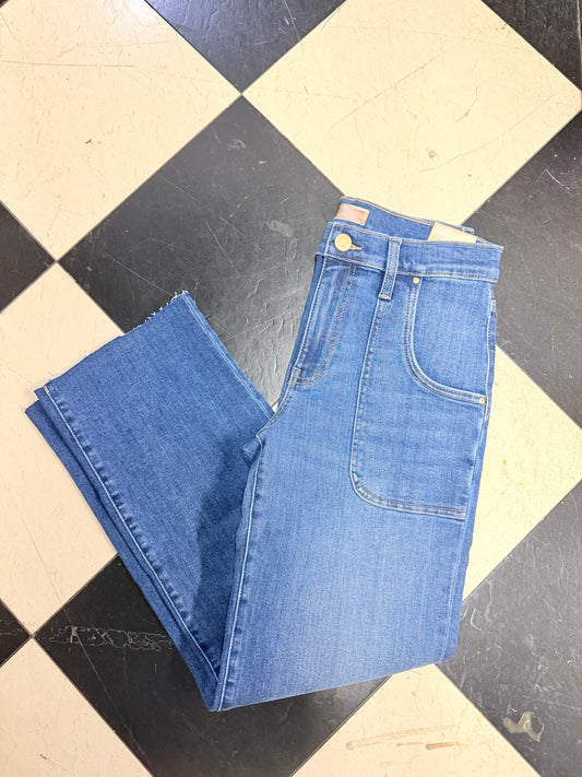 Avery HiRise Straight Leg Jeans