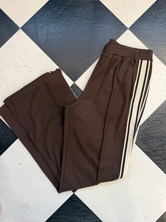 Brown Visalia Knit Varsity Pant