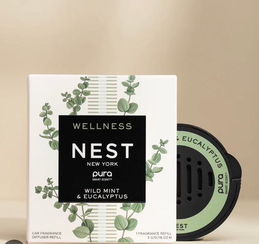 Wild Mint & Eucalyptus Pura Car Refill