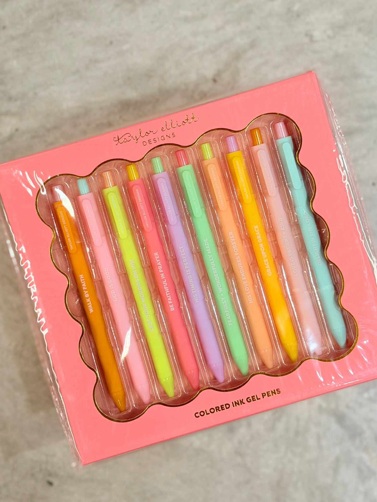 Colored Gel Pens