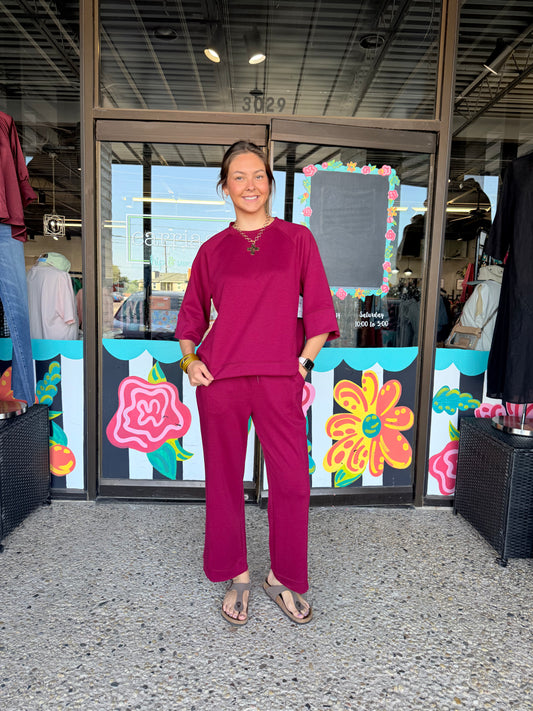 Scuba Pullover & Pant Set