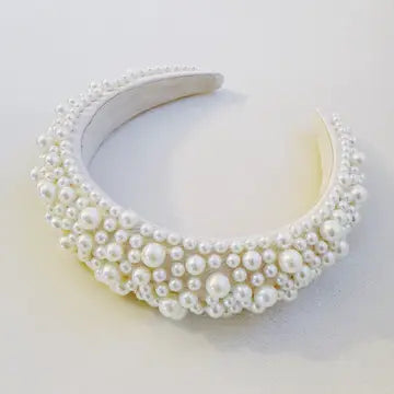 Princess Pearls Statement Headband