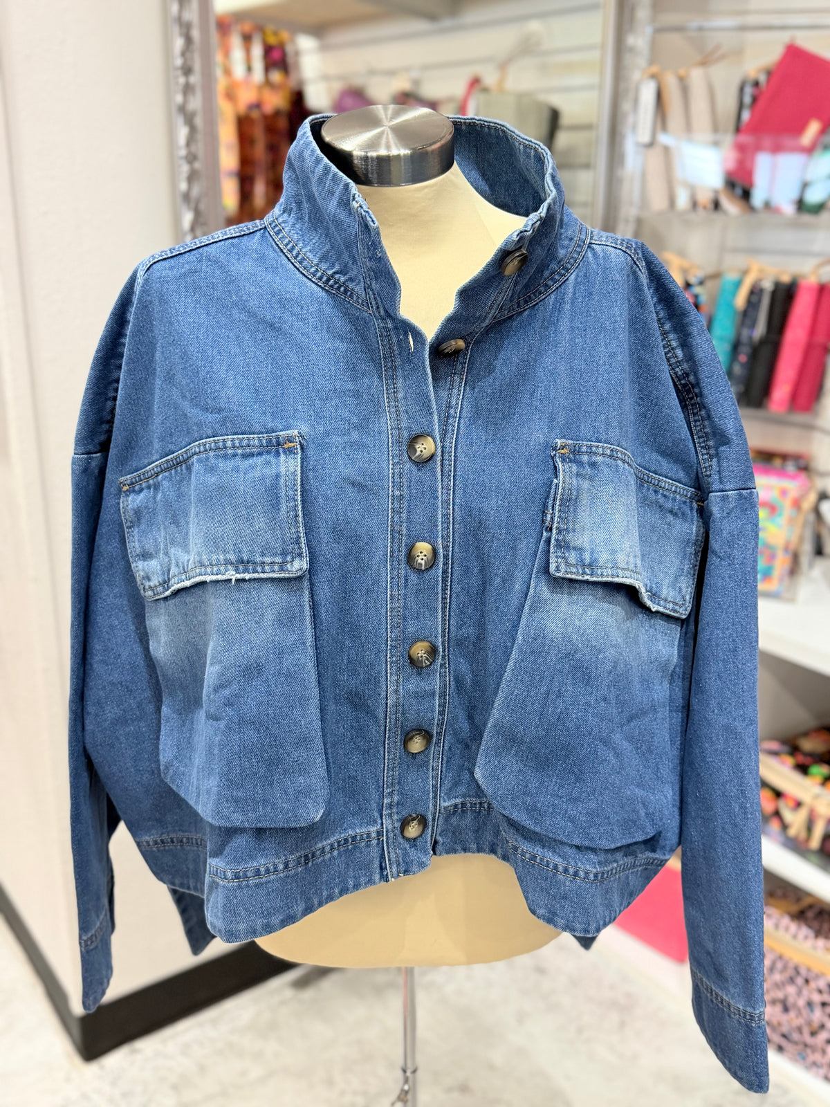 Denim HiLo Jacket