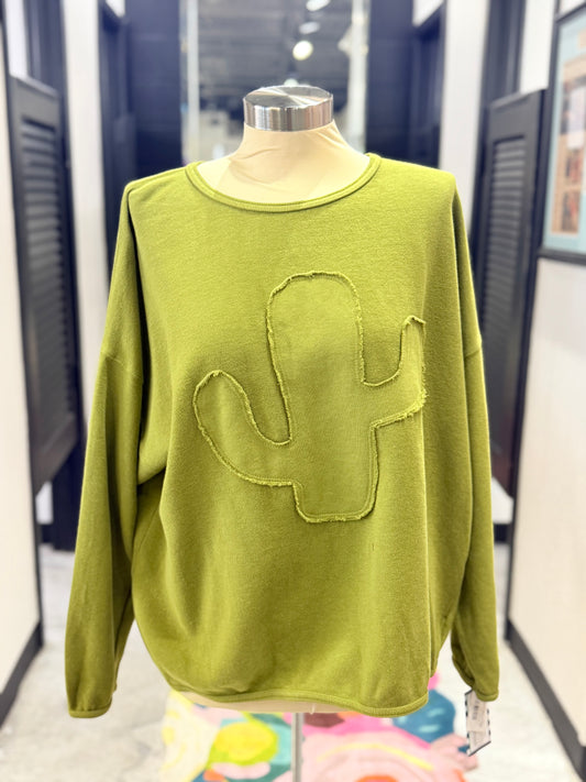 Olive Spud Cactus Top